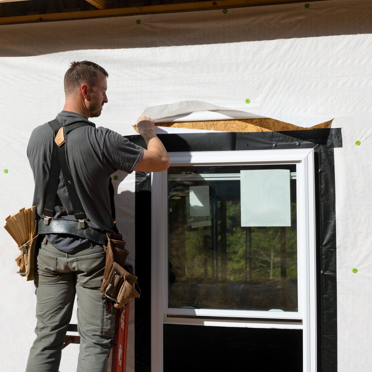 FrogTape Pro Grade Flashing Tape for Windows & Doors, 3.75-in x 30-ft, Black Acrylic