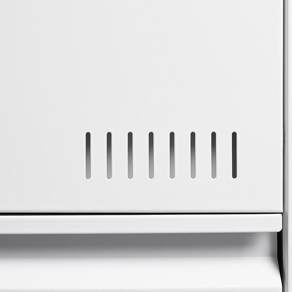 Mondawe White 3-Drawer 23.62-in File Cabinet