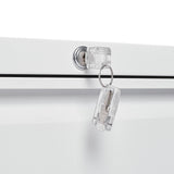Mondawe White 3-Drawer 23.62-in File Cabinet