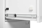 Mondawe White 3-Drawer 23.62-in File Cabinet