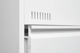 Mondawe White 3-Drawer 23.62-in File Cabinet