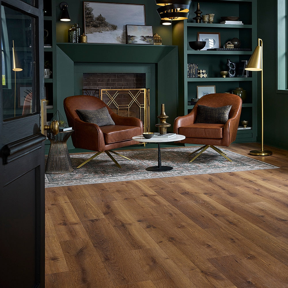 Pergo EverCraft Rocky Ridge Oak Waterproof Hybrid Resilient Flooring