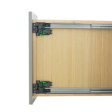RELIABILT Overlake 12-in W x 34.5-in H x 24-in D Gray 1-Drawer Base Ready To Assemble Plywood Cabinet (Recessed Panel Shaker Door Style)