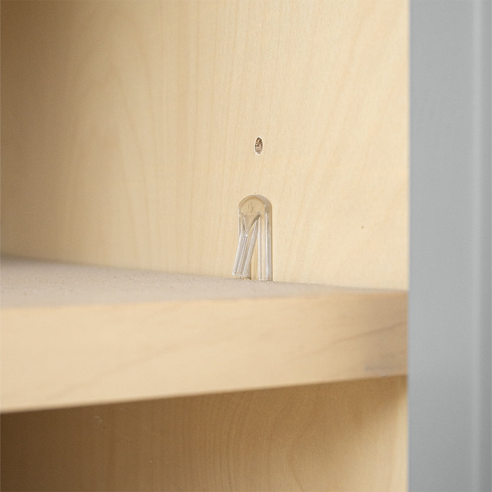 RELIABILT Overlake 27-in W x 34.5-in H x 24-in D Gray 1-Drawer Base Ready To Assemble Plywood Cabinet (Recessed Panel Shaker Door Style)