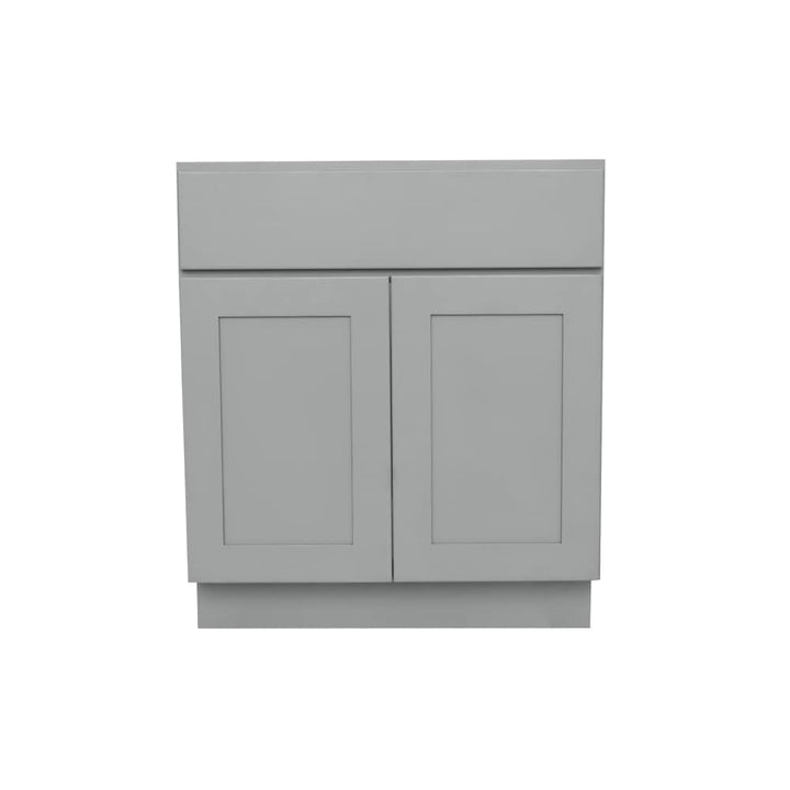 RELIABILT Overlake 36-in Gray Shaker Sink Base Cabinet, Ready to Assemble, Plywood Construction