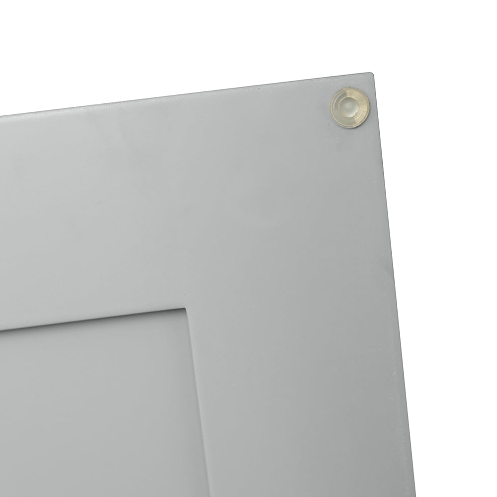RELIABILT Overlake 24-in W x 36-in H x 24-in D Gray Diagonal Corner Wall Ready To Assemble Plywood Cabinet (Recessed Panel Shaker Style)