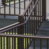 Deckorators 6-in Brown Aluminum Rail Bracket