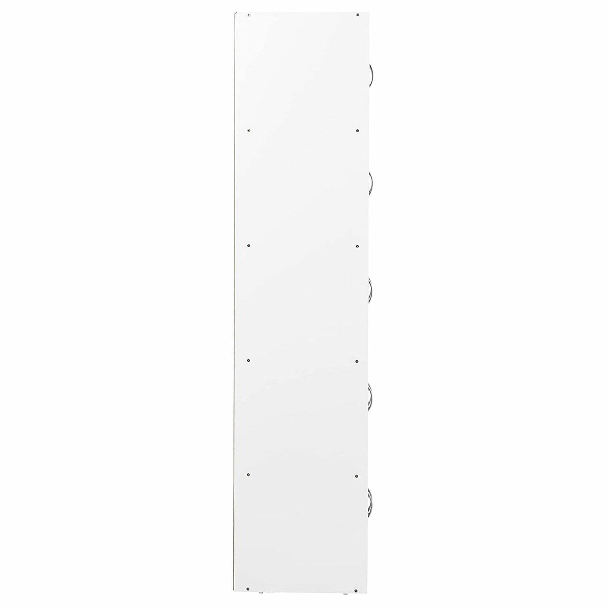 Hodedah 23.6-in W x 67.6-in H Wood White Freestanding Utility Storage Cabinet