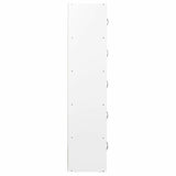 Hodedah 23.6-in W x 67.6-in H Wood White Freestanding Utility Storage Cabinet