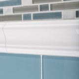 Jeffrey Court Caribbean Water Blue 3 in. x 6 in. Glossy Glass Wall Tile (1 sq. ft. / pack)