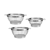 Stainless Steel Sieves (Set of 3)