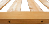 Zippity Outdoor Products 2.7-ft x 4-ft Pressure Treated Cedar Flat-top Garden No Dig Fence Panel