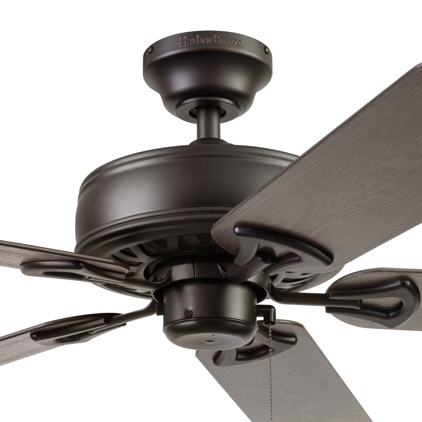 Harbor Breeze Calera 52-in Aged Bronze Downrod Mount Indoor/Outdoor Ceiling Fan