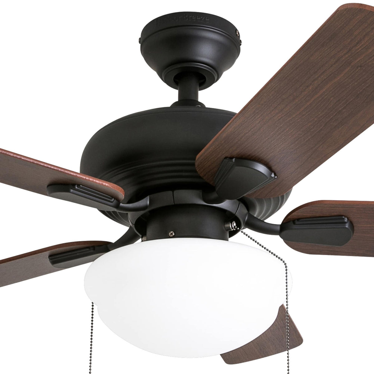 Harbor Breeze Caratuk River 42-in Oil Rubbed Bronze LED Indoor Ceiling Fan with Light (5-Blade)
