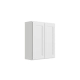 RELIABILT Parkstone 36-in W x 36-in H x 12-in D White Wall Fully Assembled Plywood Cabinet (Shaker Door Style)