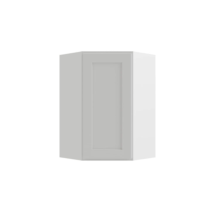 RELIABILT Parkstone 24-in W x 36-in H x 12-in D White Diagonal Wall Fully Assembled Plywood Cabinet (Shaker Door Style)
