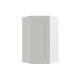 RELIABILT Parkstone 23.875-in W x 42-in H x 12-in D White Diagonal Wall Fully Assembled Plywood Cabinet (Shaker Door Style)