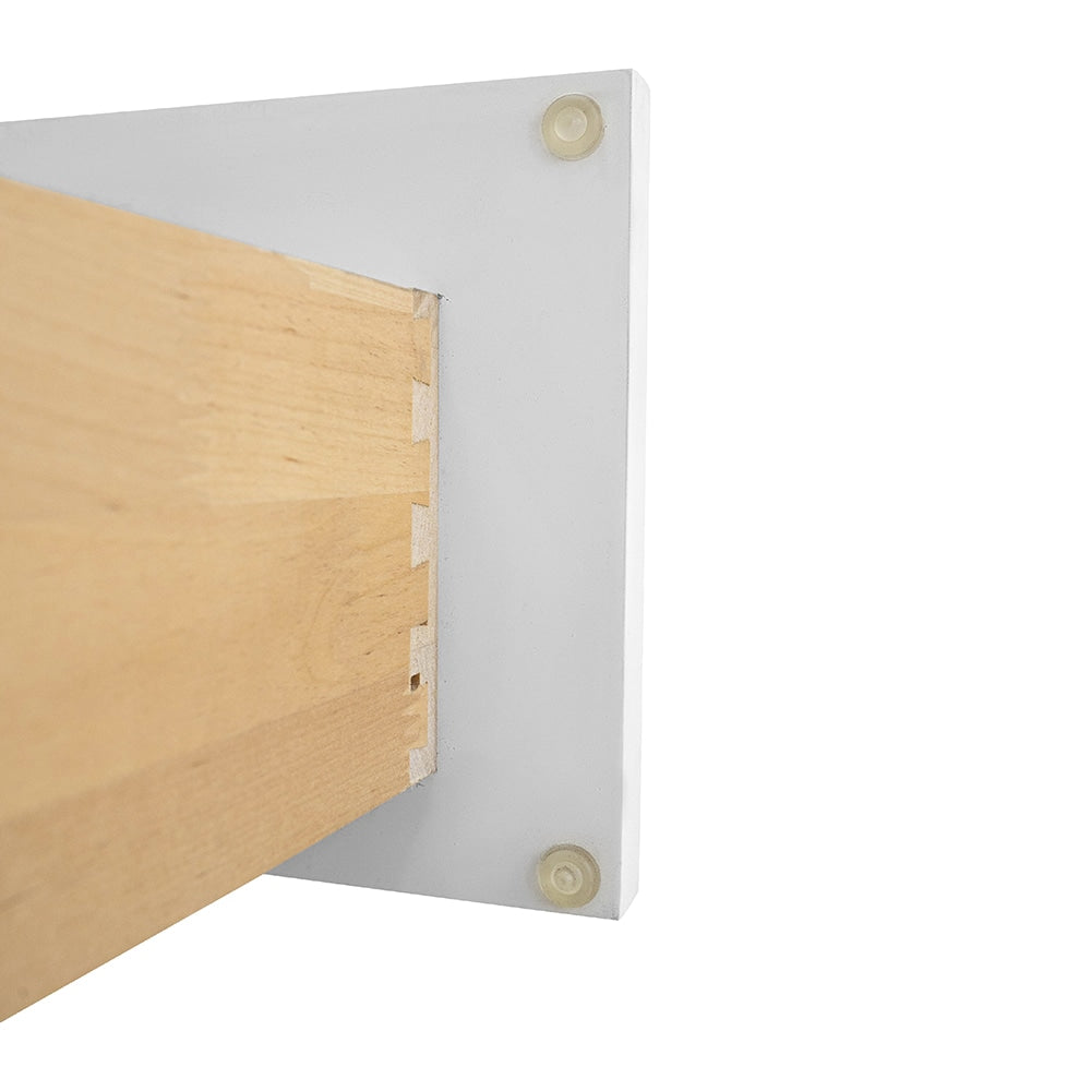 RELIABILT Fairplay 30-in W x 34.5-in H x 24-in D White 1-Drawer Base Ready To Assemble Plywood Cabinet (Recessed Panel Shaker Door Style)