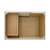 RELIABILT Fairplay 36-in W x 34.5-in H x 24-in D White Blind 1-Drawer Corner Base Ready To Assemble Plywood Cabinet (Recessed Panel Shaker Style)