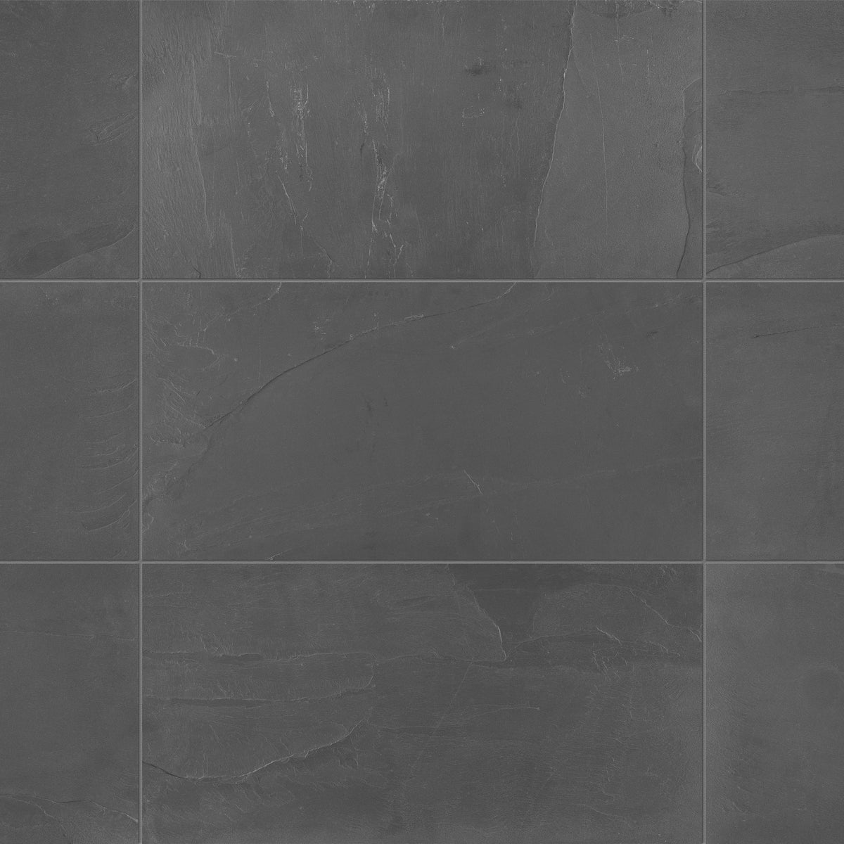 Satori Midnight Fog 12-in x 24-in Matte Natural Stone Look Floor and Wall Tile (1.93-sq. ft/ Piece)