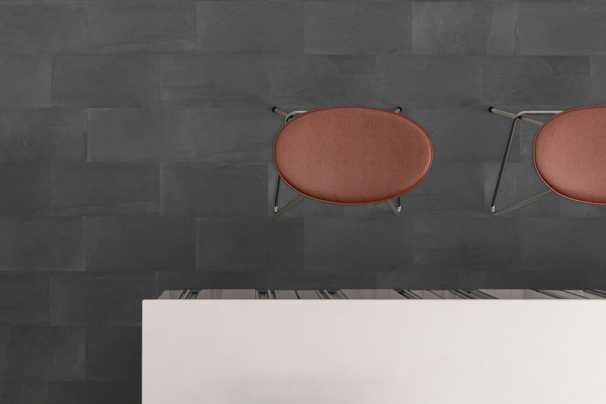 Satori Midnight Fog 12-in x 24-in Matte Natural Stone Look Floor and Wall Tile (1.93-sq. ft/ Piece)