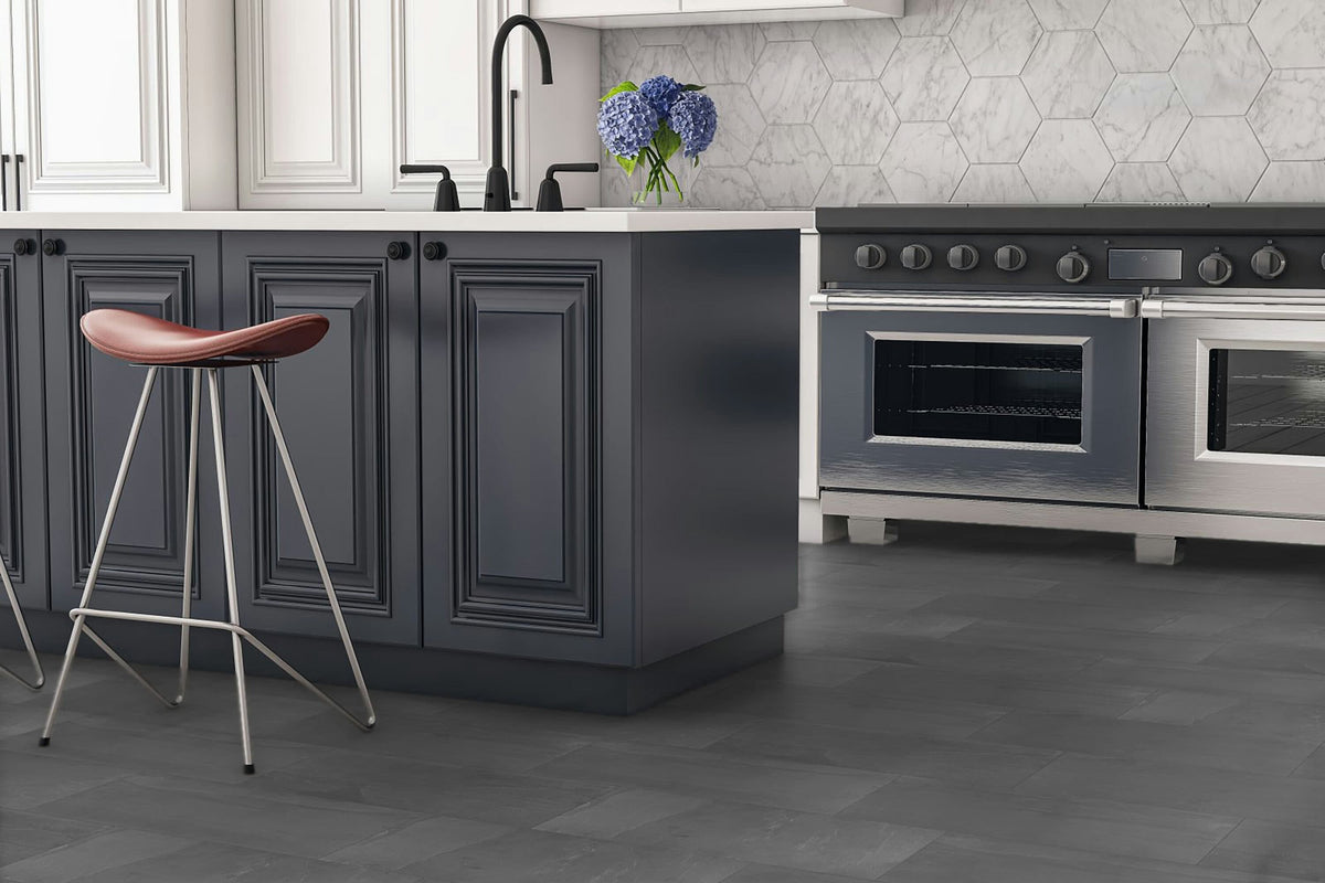 Satori Midnight Fog 12-in x 24-in Matte Natural Stone Look Floor and Wall Tile (1.93-sq. ft/ Piece)