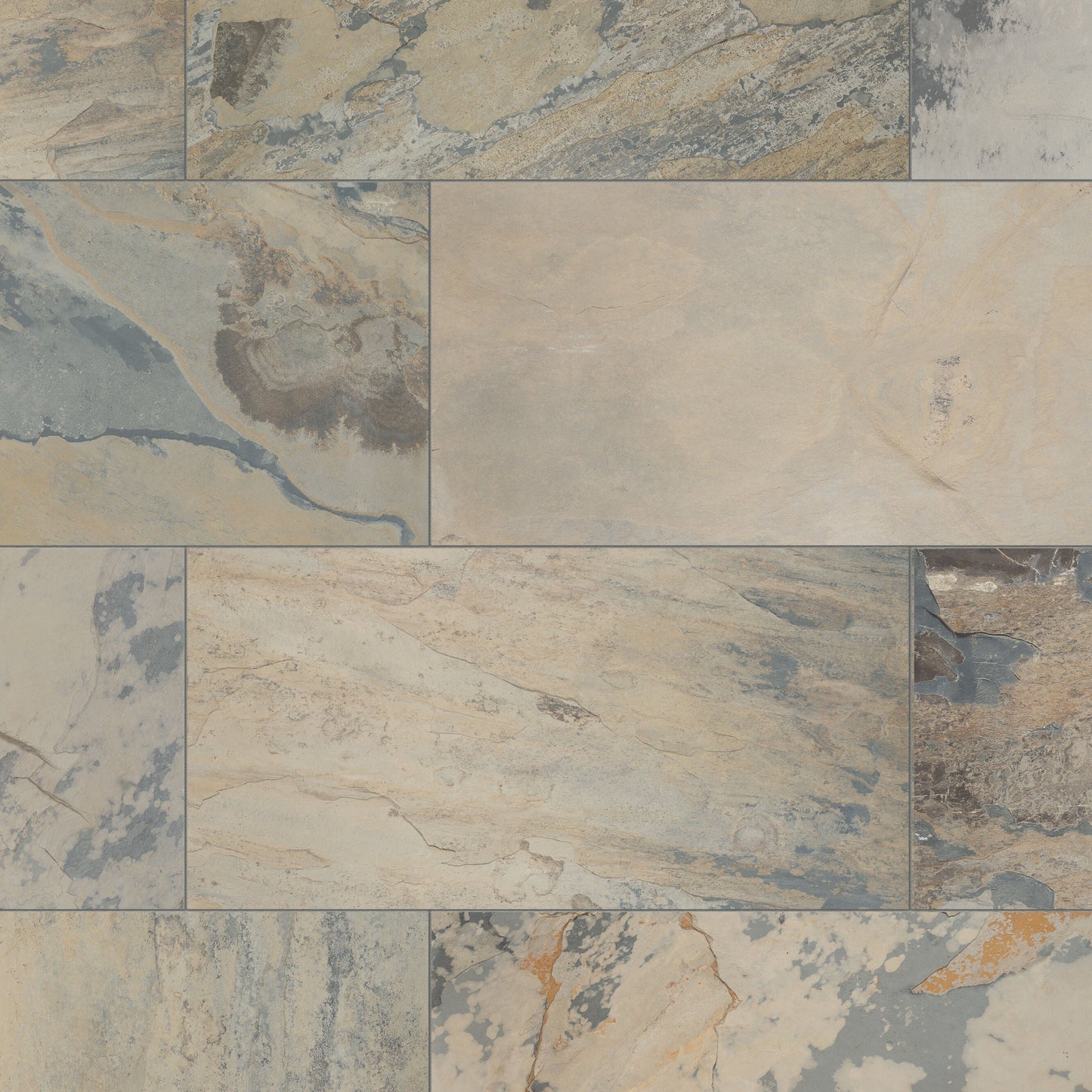 Satori Nova Tundra 12-in x 24-in Matte Natural Stone Look Floor and Wall Tile (1.93-sq. ft/ Piece)