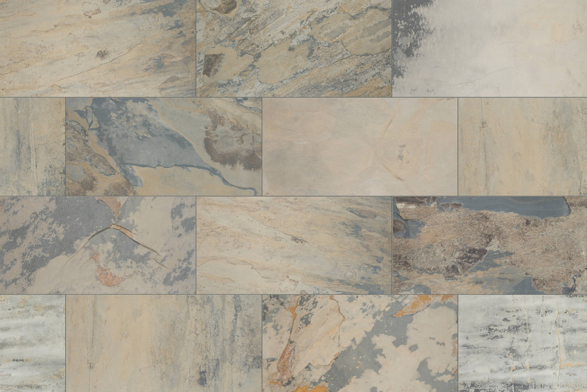 Satori Nova Tundra 12-in x 24-in Matte Natural Stone Look Floor and Wall Tile (1.93-sq. ft/ Piece)
