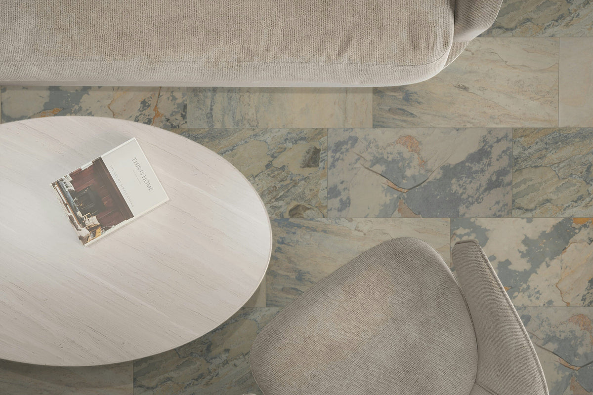 Satori Nova Tundra 12-in x 24-in Matte Natural Stone Look Floor and Wall Tile (1.93-sq. ft/ Piece)