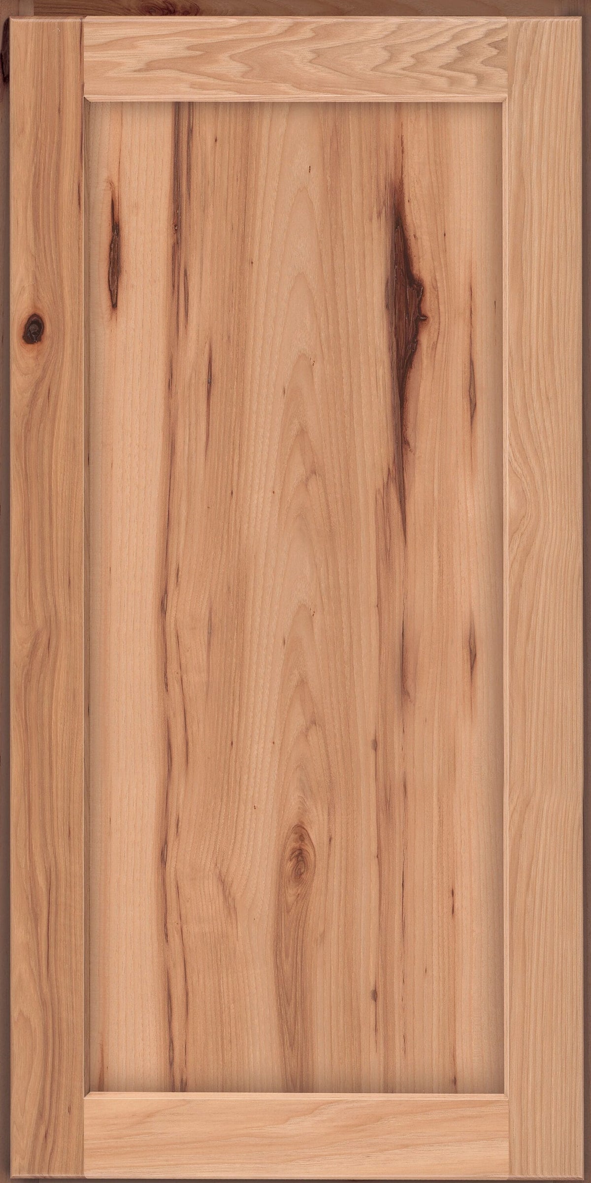 Project Source Branson 15-in W x 36-in H x 12-in D Hickory Wall Fully Assembled Cabinet (Recessed Panel Shaker Door Style)