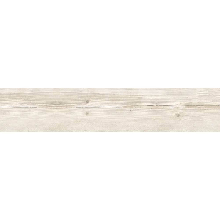 The Tile Life Molise White 9-in x 48-in Matte Porcelain Wood look Floor and Wall Tile product image