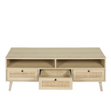Fun Orange Modern/Contemporary Oak Tv Cabinet (Accommodates TVs up to 55-in)