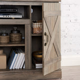 Fun Orange TV-STAND Farmhouse/Rustic Gray Wash Tv Cabinet (Accommodates TVs up to 50-in)