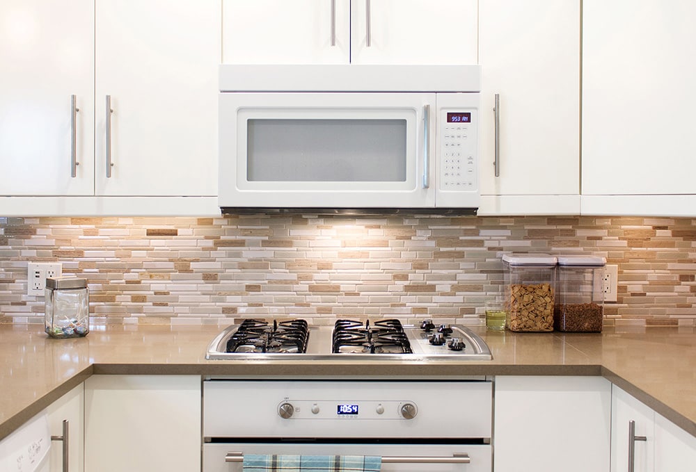 Elida Ceramica Crackled Linear Silk 12-in x 12-in Glazed Porcelain/Marble Linear Mosaic Wall Tile (1.05-sq ft)