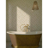 Apollo Tile Mingles White and Gold 11-1/2-in x 11-1/2-in Glossy Glass Uniform Squares Floor and Wall Tile (18.69-sq. ft/ Carton)