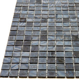 Apollo Tile Skosh Mouse Gray 11-1/2-in x 11-1/2-in Glossy Glass Uniform Squares Floor and Wall Tile (18.69-sq. ft/ Carton)