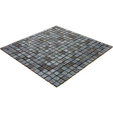 Apollo Tile Skosh Mouse Gray 11-1/2-in x 11-1/2-in Glossy Glass Uniform Squares Floor and Wall Tile (18.69-sq. ft/ Carton)