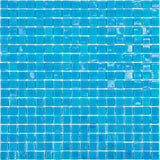 Apollo Tile Skosh Sea Blue 11-1/2-in x 11-1/2-in Glossy Glass Uniform Squares Floor and Wall Tile (18.69-sq. ft/ Carton)