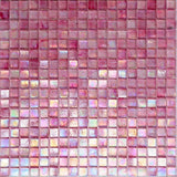 Apollo Tile Skosh Foxy Pink 11-1/2-in x 11-1/2-in Glossy Glass Uniform Squares Floor and Wall Tile (18.69-sq. ft/ Carton)