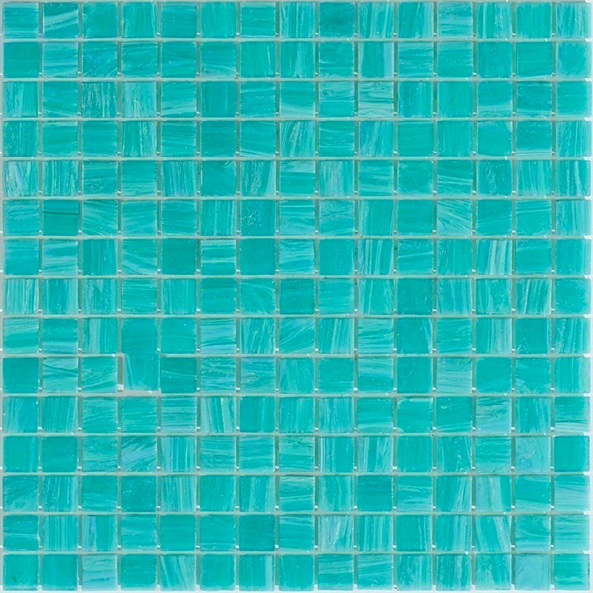 Apollo Tile Celestial Persian Green 12-in x 12-in Glossy Glass Uniform Squares Floor and Wall Tile (20-sq. ft/ Carton)