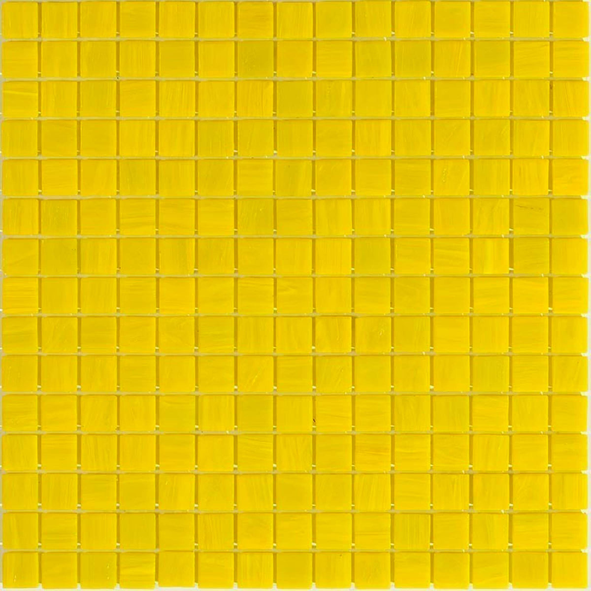 Apollo Tile Celestial Canary Yellow 12-in x 12-in Glossy Glass Uniform Squares Floor and Wall Tile (20-sq. ft/ Carton)