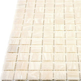 Apollo Tile Celestial Nude Beige 12-in x 12-in Glossy Glass Uniform Squares Floor and Wall Tile (20-sq. ft/ Carton)