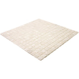 Apollo Tile Celestial Nude Beige 12-in x 12-in Glossy Glass Uniform Squares Floor and Wall Tile (20-sq. ft/ Carton)