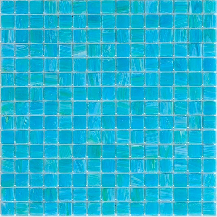 Apollo Tile Celestial Blue-green 12-in x 12-in Glossy Glass Uniform Squares Floor and Wall Tile (20-sq. ft/ Carton)