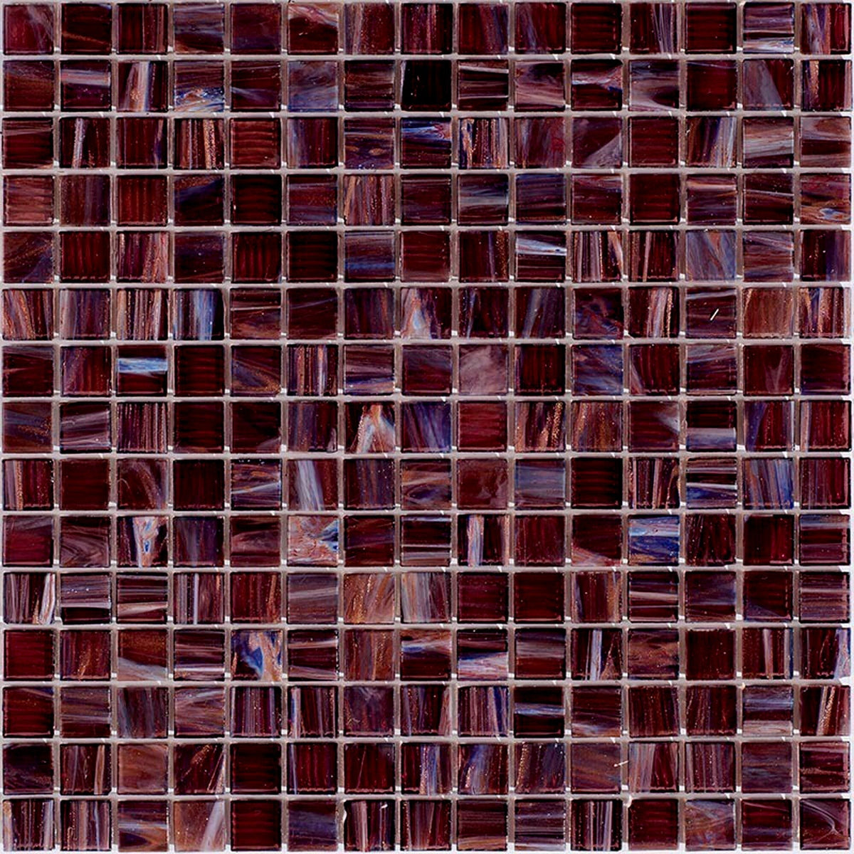 Apollo Tile Celestial Bulgarian Red 12-in x 12-in Glossy Glass Uniform Squares Floor and Wall Tile (20-sq. ft/ Carton)