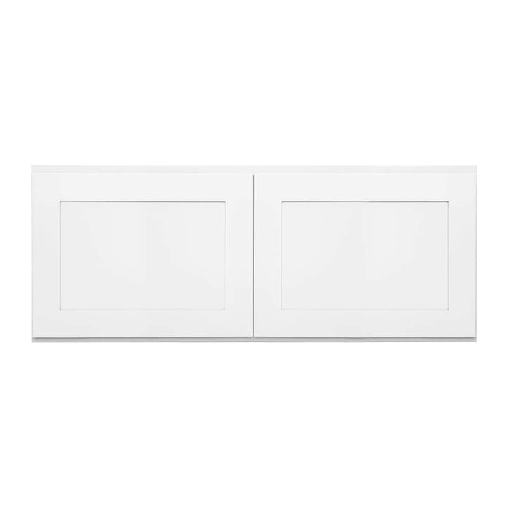 RELIABILT Fairplay 30-in W x 12-in H x 12-in D White Wall Ready To Assemble Plywood Cabinet (Recessed Panel Shaker Door Style)