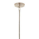 Kichler Eisley 4-Light Polished Nickel Modern/Contemporary Lantern Led, Medium Hanging Pendant Light