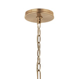 Kichler Malene 8-Light Gold Traditional Bare Bulb Chandelier