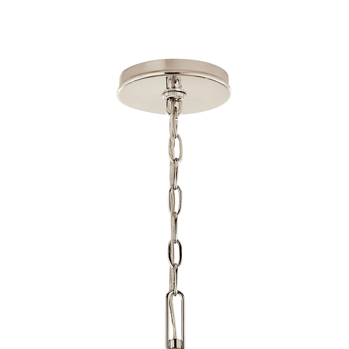 Kichler Malene 8-Light Polished Nickel Traditional Bare Bulb Chandelier