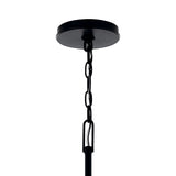 Kichler Malene 8-Light Black Traditional Bare Bulb Chandelier